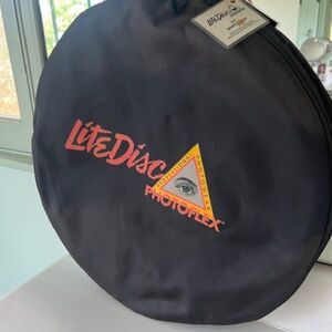 Photoflex LiteDisc White/Soft Gold Collapsible Circular Reflector (52")
